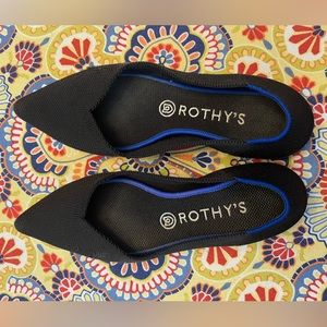 Rothy’s The Point shrunken size 8, fits like 6